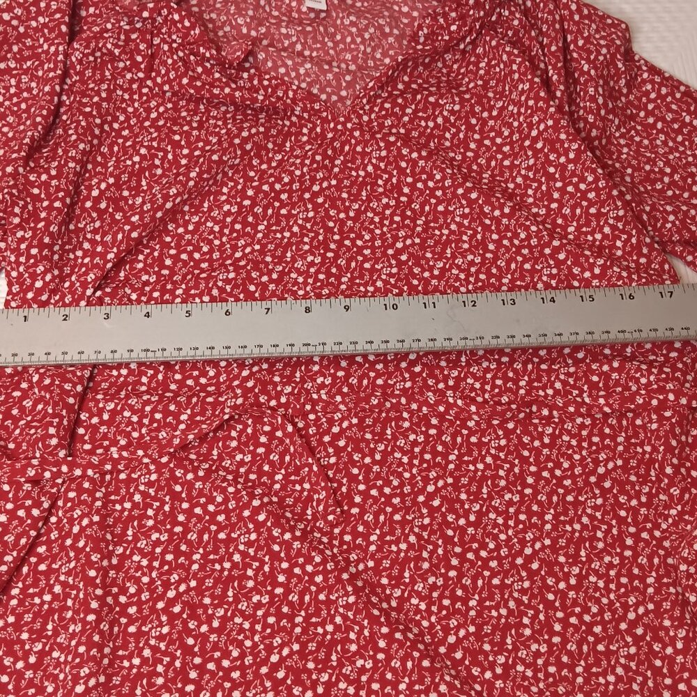 Blouse red - Picture 7 of 10